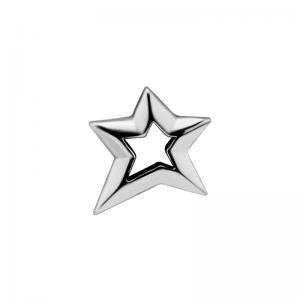 Stjärna - Piercingsmycke - Topp i kirurgiskt stål
