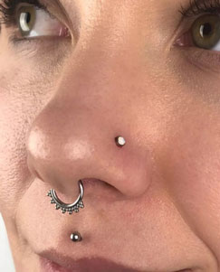 Piercingsmycke till septum piercing