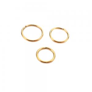 Tunn guldring - Seamless ring 24k pvd - Ring till piercing