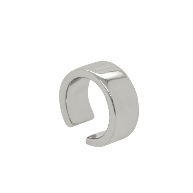 Ear cuff  - Äkta silver - Bred ring