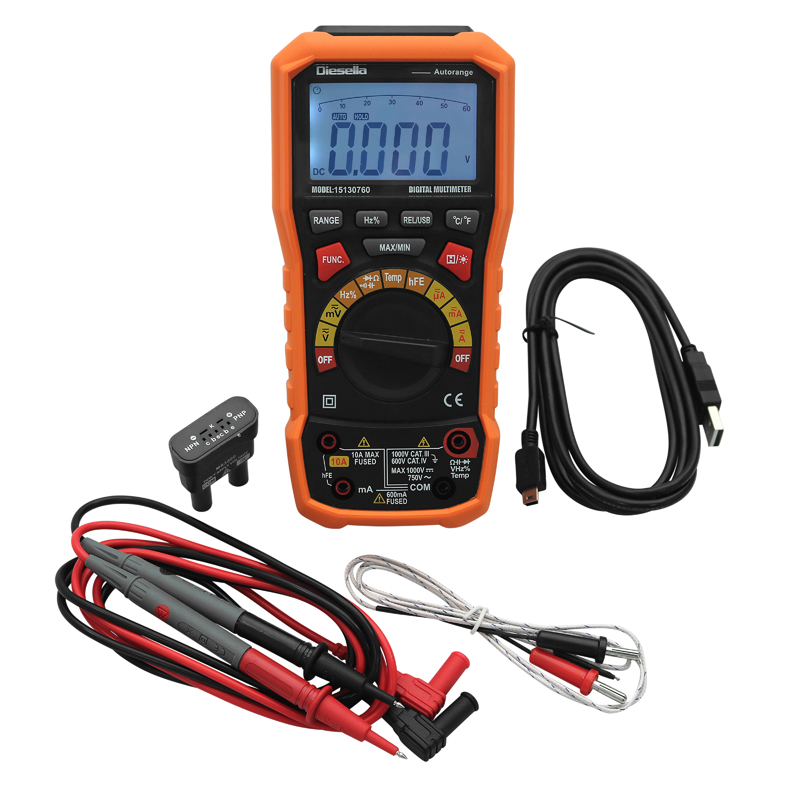 Digital Multimeter Trms Bluetooth Diesella