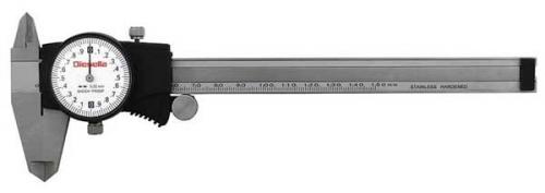Skjutmått 0-150 mm 0,02 mm med mätur Diesella