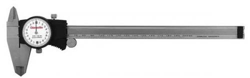 Skjutmått 0-200 mm 0,02 mm med mätur Diesella