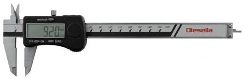 Digitalt skjutmått 0-200 mm Diesella