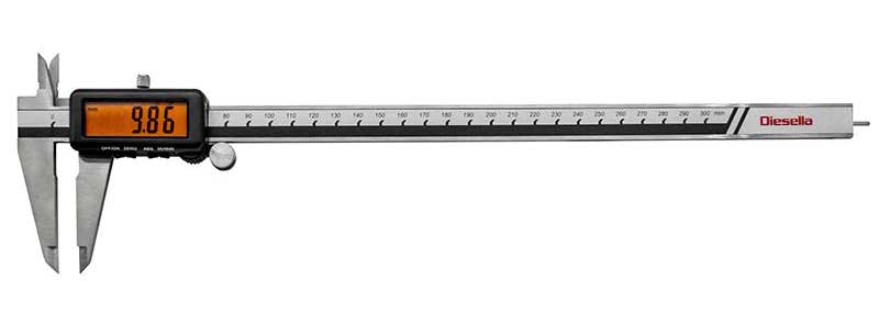 Digitalt skjutmått 0-300 mm Diesella XL display