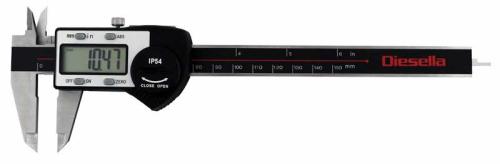 Digitalt skjutmått 0-150 mm IP54 Diesella