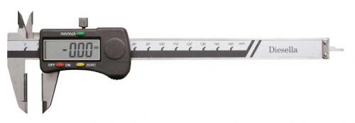 Digitalt skjutmått 0-150 mm med hårdmetallkäftar Diesella