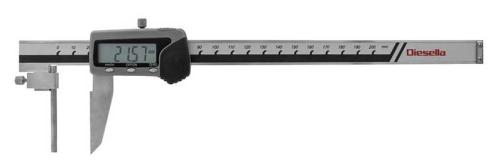 Digitalt skjutmått 0-200 mm för godstjocklek Diesella