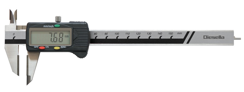 Digitalt ritsskjutmått 0-150 mm Diesella