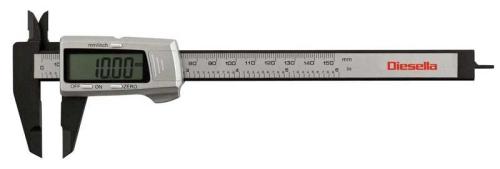 Digitalt skjutmått 0-150 mm kolfiber Diesella