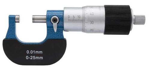 Mikrometer 0-25 mm Diesella stor trumma