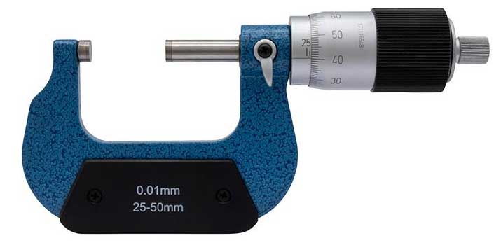 Mikrometer 25-50 mm Diesella stor trumma