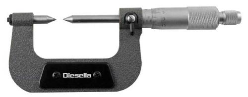 Spetsmikrometer 0-25 mm Diesella