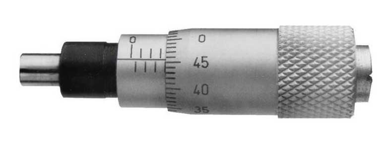 Inbyggnadsmikrometer 0-06,5 mm analog Diesella