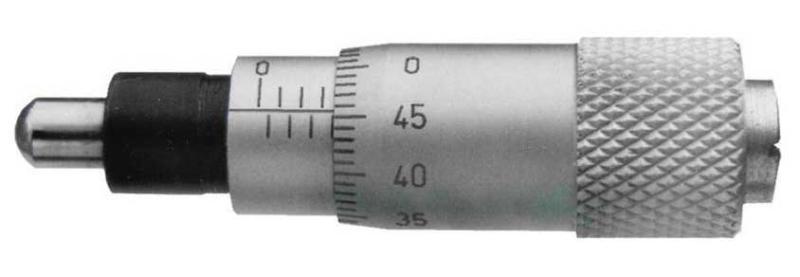 Inbyggnadsmikrometer 0-06,5 mm analog konvex Diesella