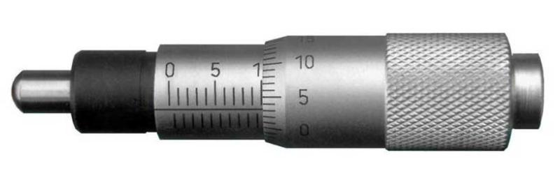 Inbyggnadsmikrometer 0-15 mm analog konvex Diesella