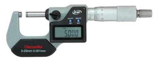 Digital mikrometer 25-50 mm Diesella IP65