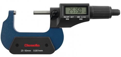 Digital mikrometer 50-75 mm Diesella