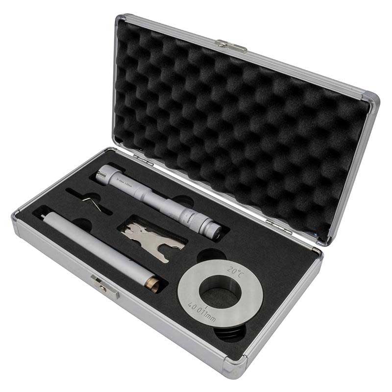Trepunktsmikrometer 030-40 mm Diesella med kontrollring
