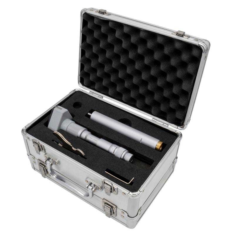 Trepunktsmikrometer 075-88 mm Diesella med kontrollring