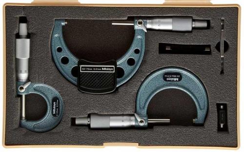 Mikrometersats 0-075 mm Mitutoyo
