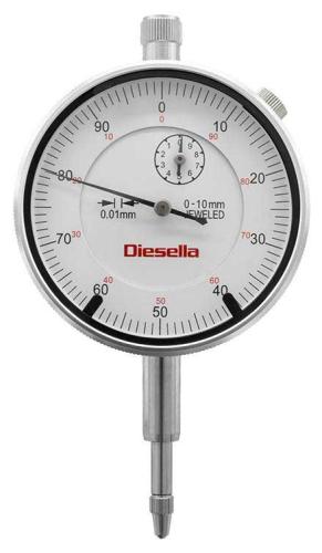 Indikatorklocka 0-10 mm Diesella med fästöra