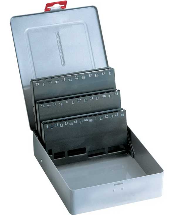 Borrkassett 1-13 mm 25 st plåt Format