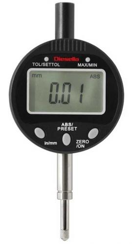 Indikatorklocka 0-12,7 mm digital 0,01 mm Diesella
