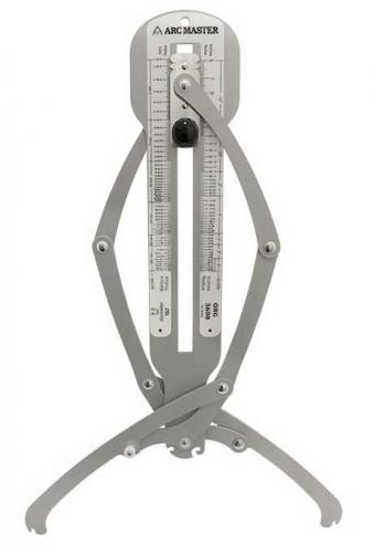 Analog radiemätare 150-3600 mm utvändig Arc master