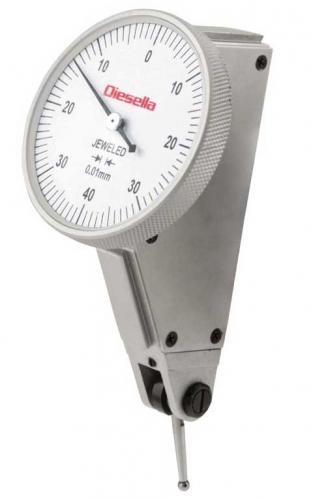 Vippindikator 0,8 mm/0,01 mm Diesella vinklad