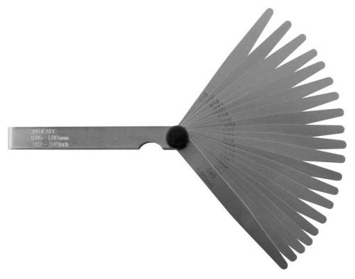 Bladmått 0,05-1 mm/0,002"-0,040" 20 st Diesella