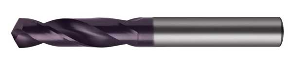 Spiralborr HM 02,4 mm kort Format TiAIN