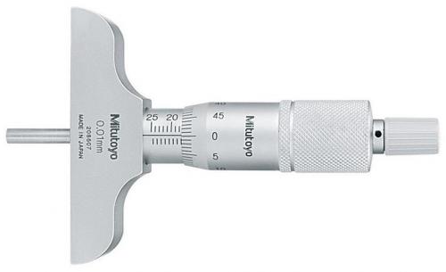 Djupmikrometer 0-025 mm Mitutoyo