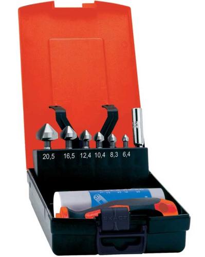 Försänkarsats 6 st 6,3-20,5 mm bitsfäste Format