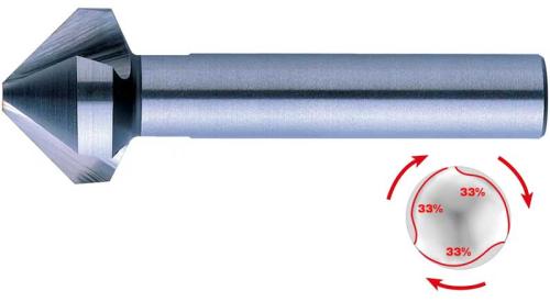 Försänkare 06,3 mm 90° HSS Rotastop Exact