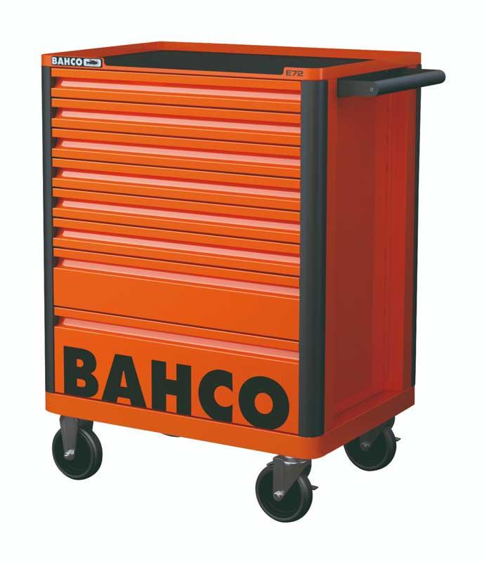 Verktygsvagn 8 lådor Bahco E72 orange