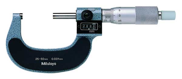 Mikrometer 25-50 mm Mitutoyo 0,001 mm