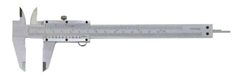 Skjutmått 0-150 mm 0,05 mm med låsskruv