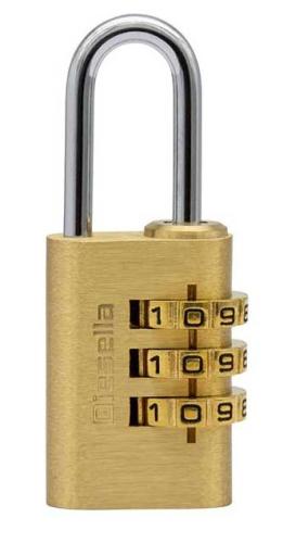 Kombinationslås 21 mm 3 siffror Diesella D:LOCKS