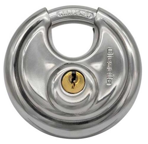 Hänglås 70 mm diskus Diesella D:LOCKS