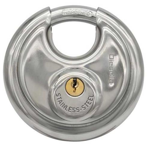 Hänglås 90 mm diskus Diesella D:LOCKS