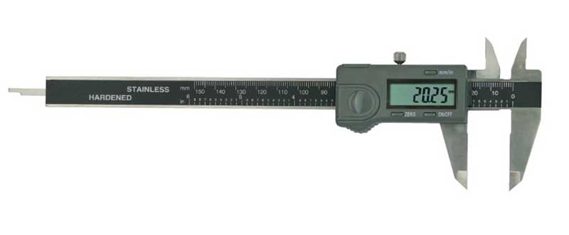 Digitalt skjutmått 0-150 mm vänster 