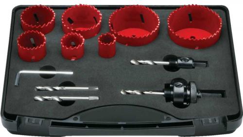 Hålsågsats 16-67 mm 12 delar HSS-Co5 Format