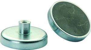 Magnet Ø016 mm med gänga ferrit Diesella