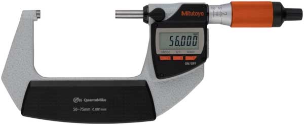 Digital mikrometer 50-75 mm Mitutoyo QuantuMike med dubbelriktad datautgång