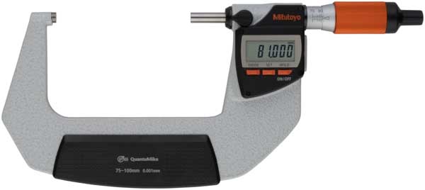 Digital mikrometer 75-100 mm Mitutoyo QuantuMike med dubbelriktad datautgång