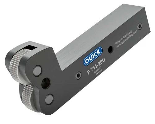 Lettringshållare 10x10 mm höger Quick