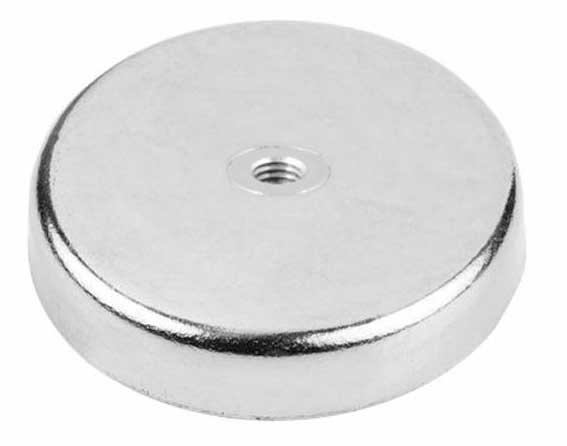 Magnet Ø050 mm med gänga ferrit Diesella