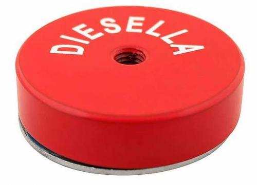 Magnet Ø55 mm med skruvhål Alnico Diesella