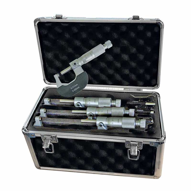 Mikrometersats 0-100 mm Gimex